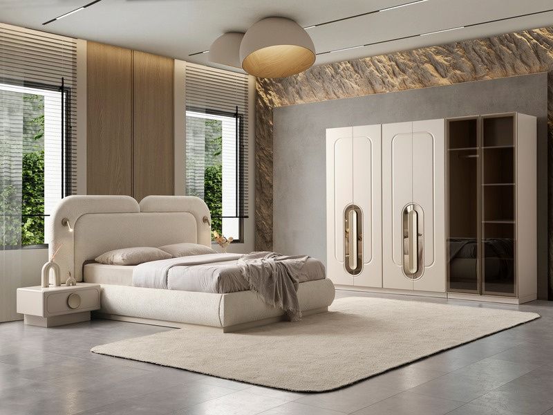 Loft yatak odası